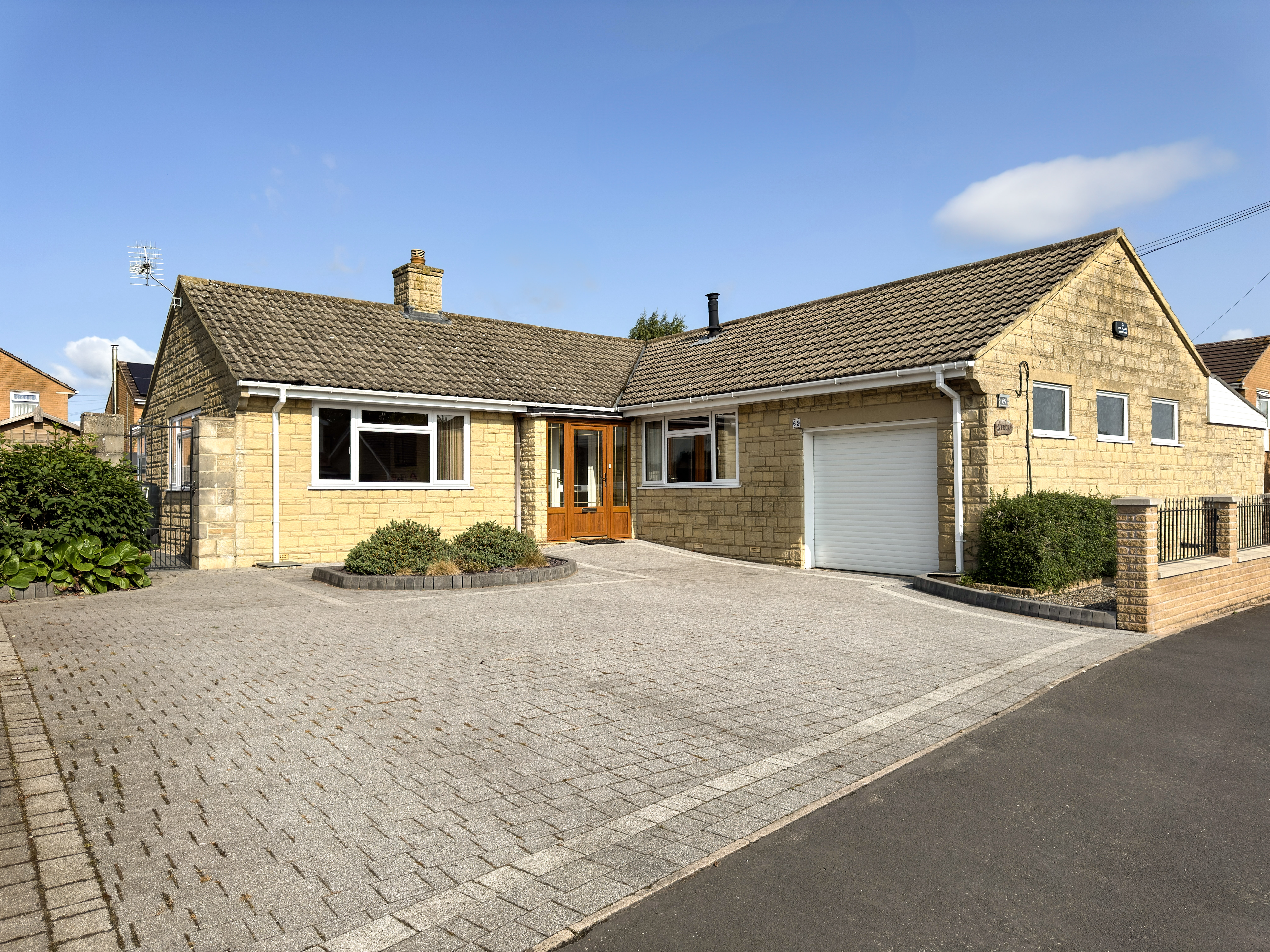 Front shot of property